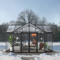 Serre de jardin en alu et polycarbonate 16m² Triomphe – Canopia by Palram
