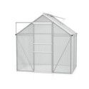 Serre de jardin Comet 2,5m² en aluminium anodisé et polycarbonate 4mm - Vitavia