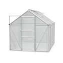 Serre de jardin Comet 5m² en aluminium anodisé et polycarbonate 4mm - Vitavia