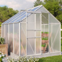 Serre de jardin Comet 5m² en aluminium anodisé et polycarbonate 4mm - Vitavia