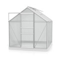 Serre de jardin Planet 3,8m² en aluminium anodisé et polycarbonate 6mm - Vitavia