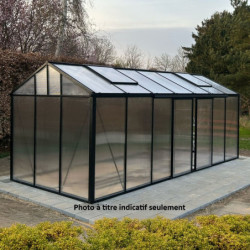 Serre de jardin Classique sur mesure BloomCabin - client Envol Fontaine