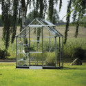 Serre de jardin 2,5m² en alu et verre horticole Icon 6 - Halls