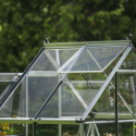 Serre de jardin 2,5m² en alu et verre trempé Icon 6 - Halls