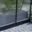 Serre de jardin 2,5m² en alu vert et polycarbonate Icon 6 - Halls