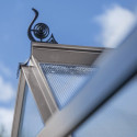 Serre de jardin 3,7m² en alu et polycarbonate Icon 6 - Halls