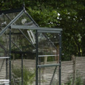 Serre de jardin 3,7m² en alu vert et verre trempé Icon 6 - Halls