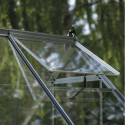 Serre de jardin 4,9m² en alu et verre horticole Icon 6 - Halls