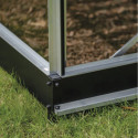 Serre de jardin 4,9m² en alu et verre horticole Icon 6 - Halls