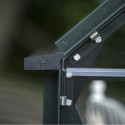Serre de jardin 4,9m² en alu vert et verre horticole Icon 6 - Halls
