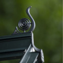 Serre de jardin 4,9m² en alu vert et verre horticole Icon 6 - Halls
