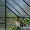 Serre de jardin 4,9m² en alu vert et polycarbonate Icon 6 - Halls