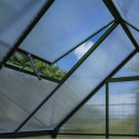 Serre de jardin 6,1m² en alu noir et polycarbonate Icon 6 - Halls