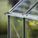 Serre de jardin 8,1m² en alu et verre trempé Icon 8 - Halls