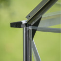 Serre de jardin 11,2m² en alu et verre horticole Icon 8 - Halls