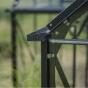 Orangerie 8,6m² en alu noir et verre trempé Icon 6 - Halls