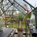 Orangerie 13m² en alu vert et verre trempé Icon 8 - Halls