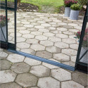 Orangerie 13m² en alu vert et verre trempé Icon 8 - Halls