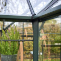 Orangerie 13m² en alu vert et verre trempé Icon 8 - Halls