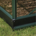 Serre 7,3m² en alu vert et verre trempé Icon Planthouse 6 - Halls