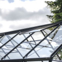 Serre 7,3m² en alu noir et verre trempé Icon Planthouse 6 - Halls