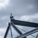 Serre 7,3m² en alu noir et verre trempé Icon Planthouse 6 - Halls