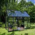 Serre 9,7m² en alu vert et verre trempé Icon Planthouse 8 - Halls