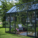 Serre 9,7m² en alu vert et verre trempé Icon Planthouse 8 - Halls