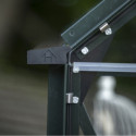 Serre 9,7m² en alu noir et verre trempé Icon Planthouse 8 - Halls