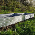 Potager surélevé - 150x75x30cm - couleur zinc - Klasika