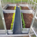 Potager surélevé - 150x75x30cm - couleur zinc - Klasika