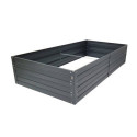 Potager surélevé - 150x75x30cm - gris anthracite - Klasika