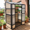 Serre de Balcon en Bois et Polycarbonate 3mm - Arbour