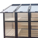 Serre de Balcon en Bois et Polycarbonate 3mm - Arbour