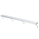 Etagère en alu et plastique pour serre de jardin 7,53m² Iris III - KGT