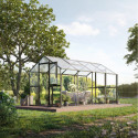 Serre de Jardin 10m² Aptasia IV en Aluminium Gris - KGT