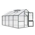 Serre de Jardin 12,74m² Alu Vert & Polycarbonate 16mm Nelke IV - KGT