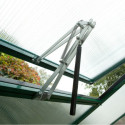 Serre de Jardin 12,74m² Alu Vert & Polycarbonate 16mm Nelke IV - KGT
