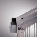 Serre de Jardin 9,59m² Aluminium vert & Polycarbonate 16mm - Dahlie III KGT