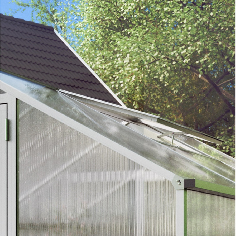 Lucarne Automatique Grise pour Serres Iris/Nelke/Dahlie - KGT