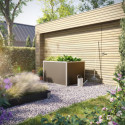 Potager Surélevé en Aluminium Gris 130cm - KGT | Jardinage Urbain