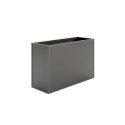 Lit surélevé 130-S - aluminium - gris anthracite - 121x45cm - KGT