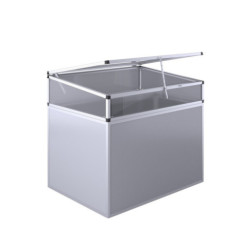Rehausse Potager Surélevé en Alu & Polycarbonate 6mm - KGT 130