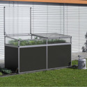 Rehausse Potager Surélevé en Alu & Polycarbonate 6mm - KGT 210