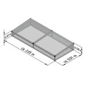 Rehausse Potager Surélevé en Alu & Polycarbonate 6mm - KGT 210