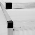 Mini-serre Aluminium & Polycarbonate 6mm 103x91cm - KGT
