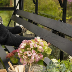Étagère pour serre de jardin 9,7m² - Icon 8 - Halls - pliable