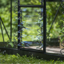 Louvre de ventilation alu noir pour serres de jardin Icon 6 et 8