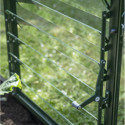 Louvre de ventilation alu vert pour serres de jardin Icon 6 et 8