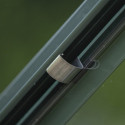 Sachet de 50 clips en G pour fixer les panneaux de verre - Halls